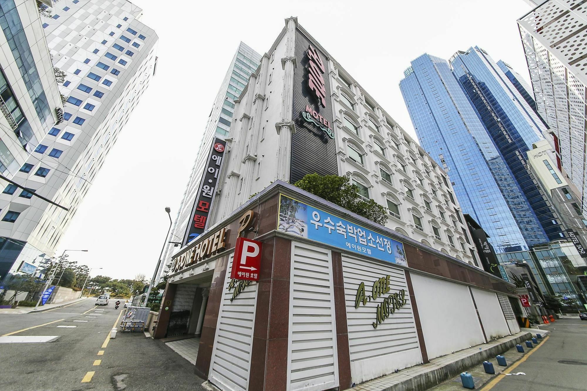 Haeundae Aone Hotel Pusan Exteriér fotografie